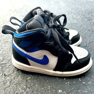 Jordan Retro 1 Mid “racer blue” Toddler 6C Sneaker